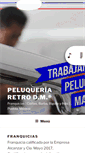 Mobile Screenshot of peluqueriaretrodm.com